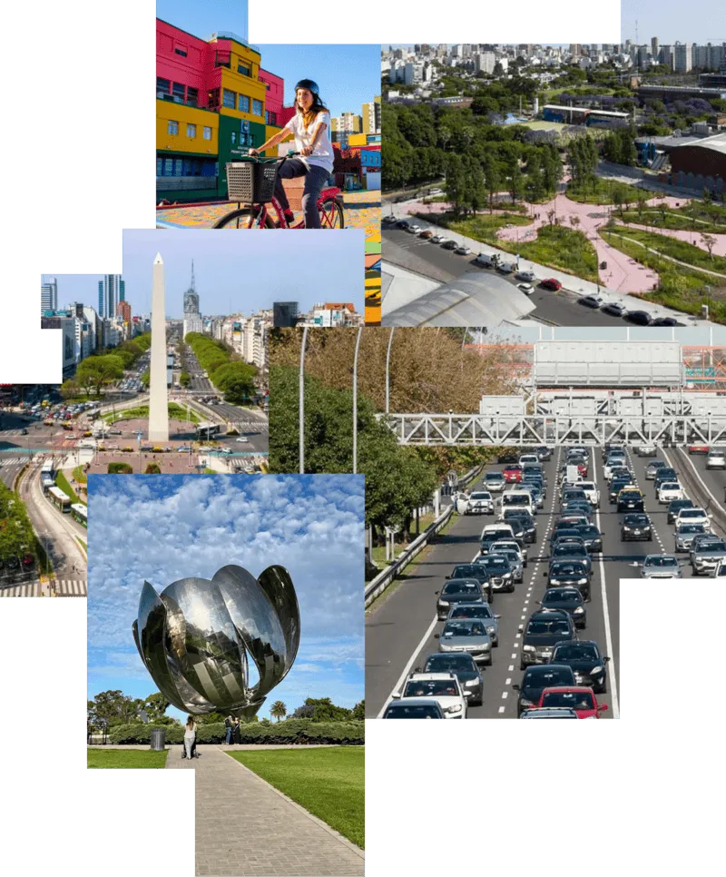 Collage de Buenos Aires desafía al futuro